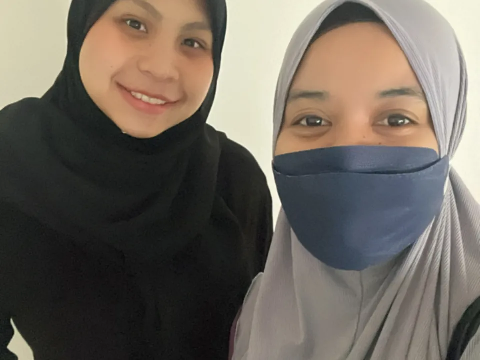 Bersama ibu dalam perjalanan pembelajaran