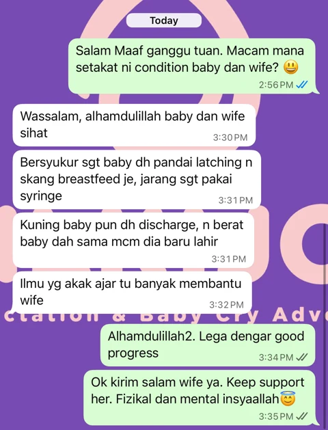 Perkongsian selepas kelas