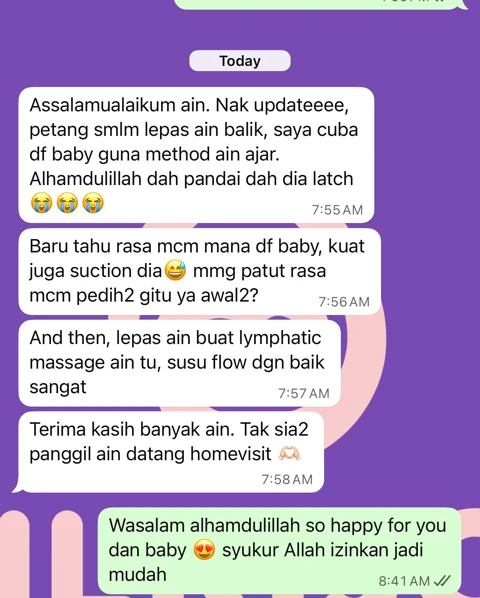 Susulan sesi Home Visit