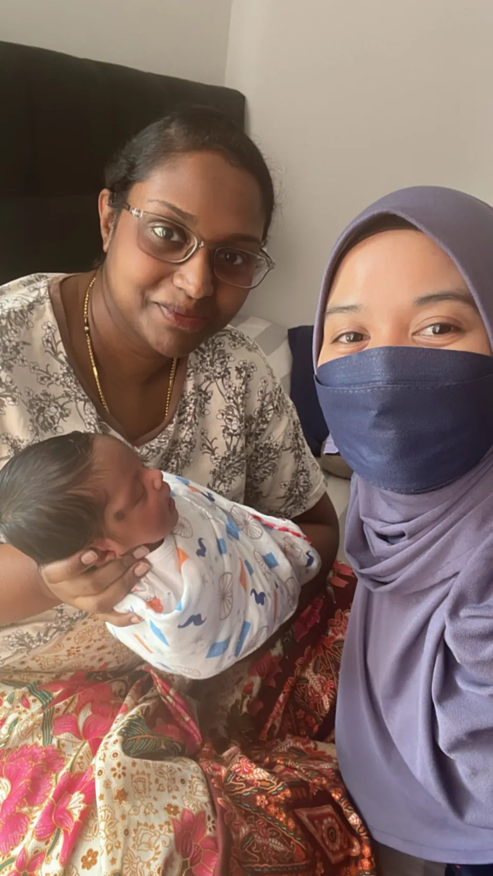 Momen bersama ibu dan bayi